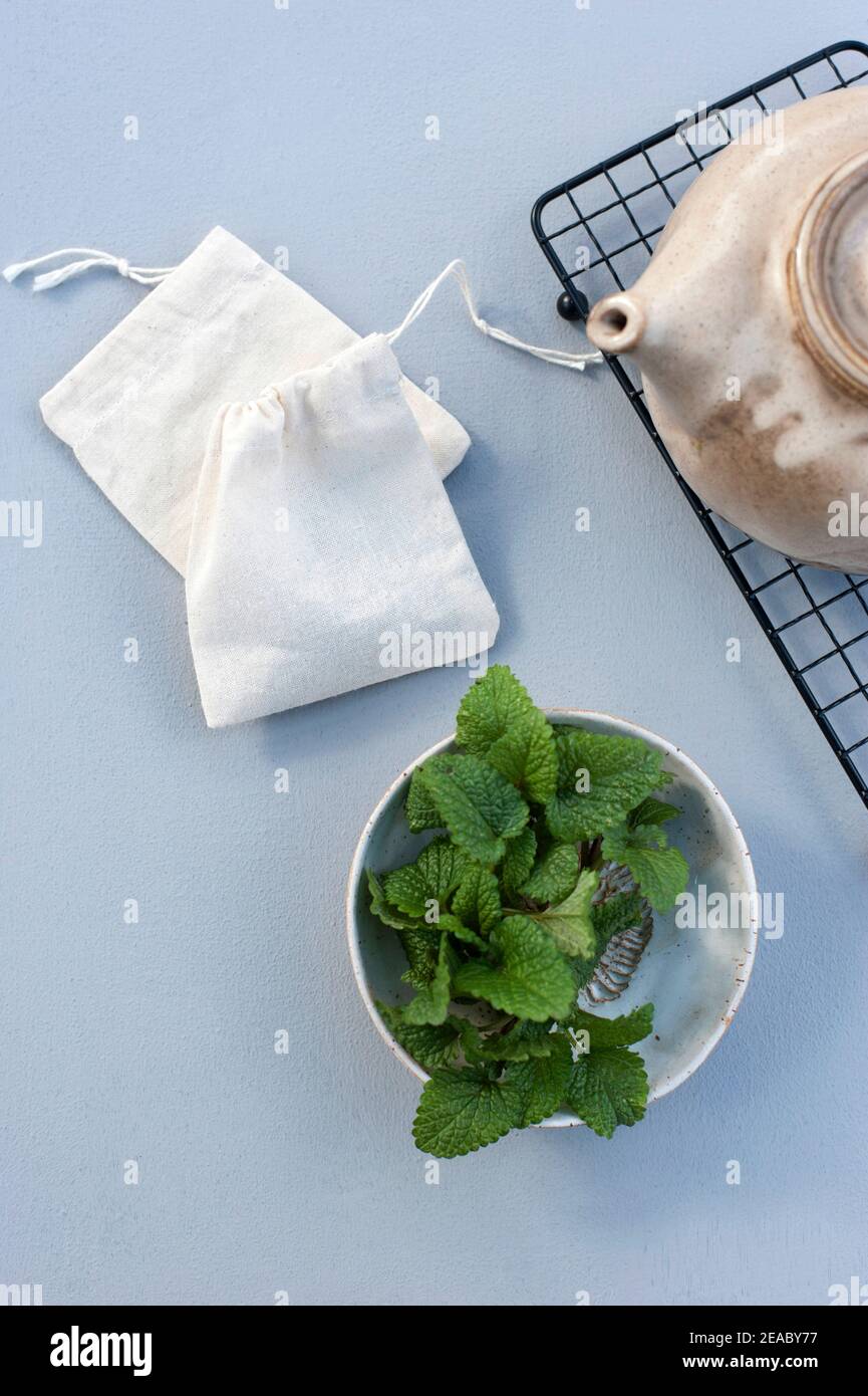 per preparare il tè Foto Stock