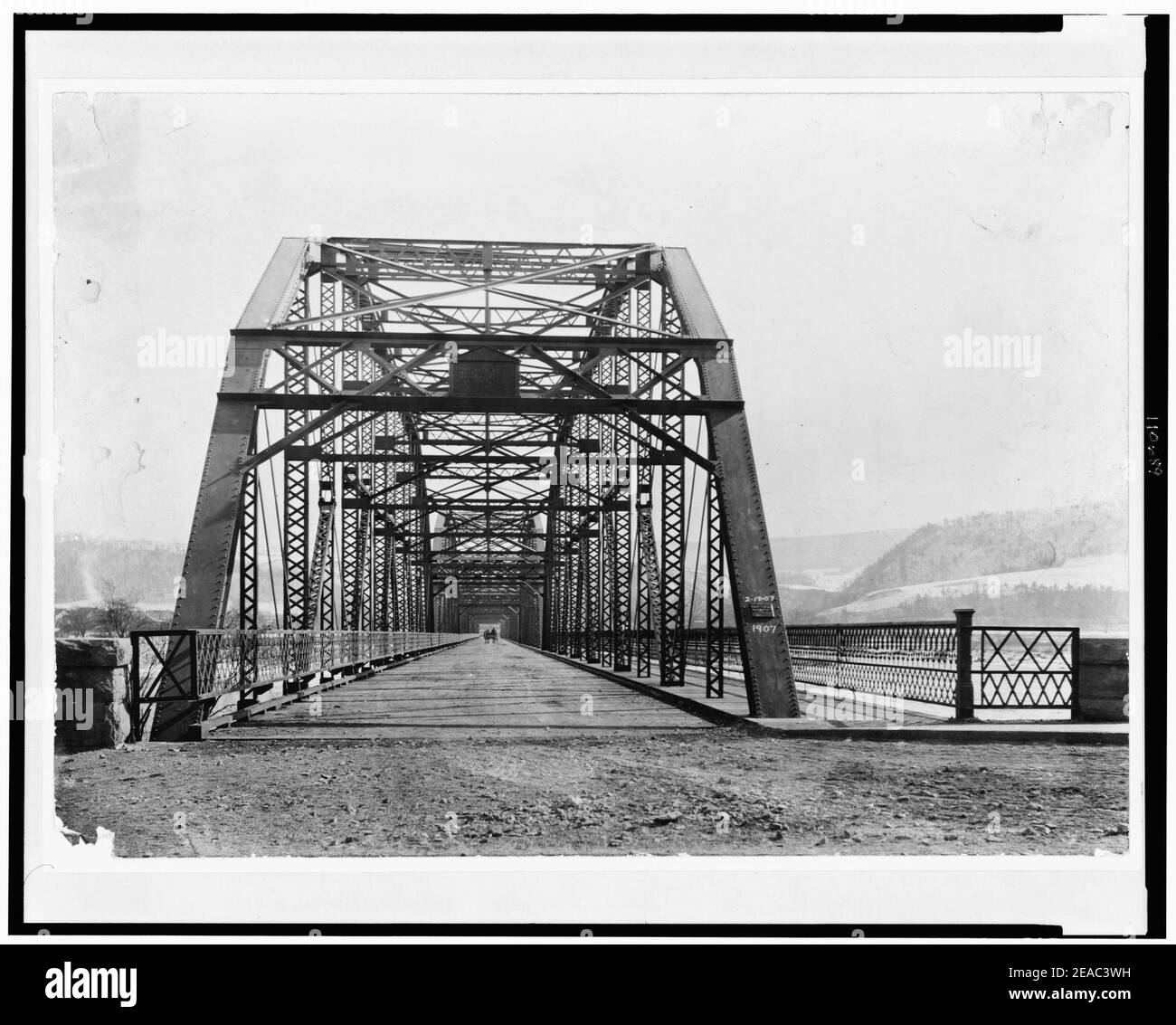 Nuovo ponte a Berwick, Pennsylvania Foto Stock