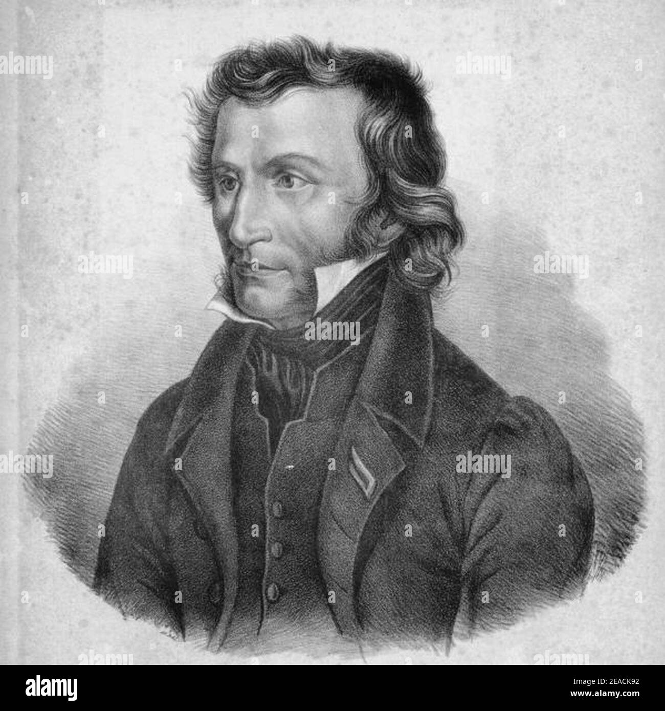 Niccolò Paganini. Foto Stock