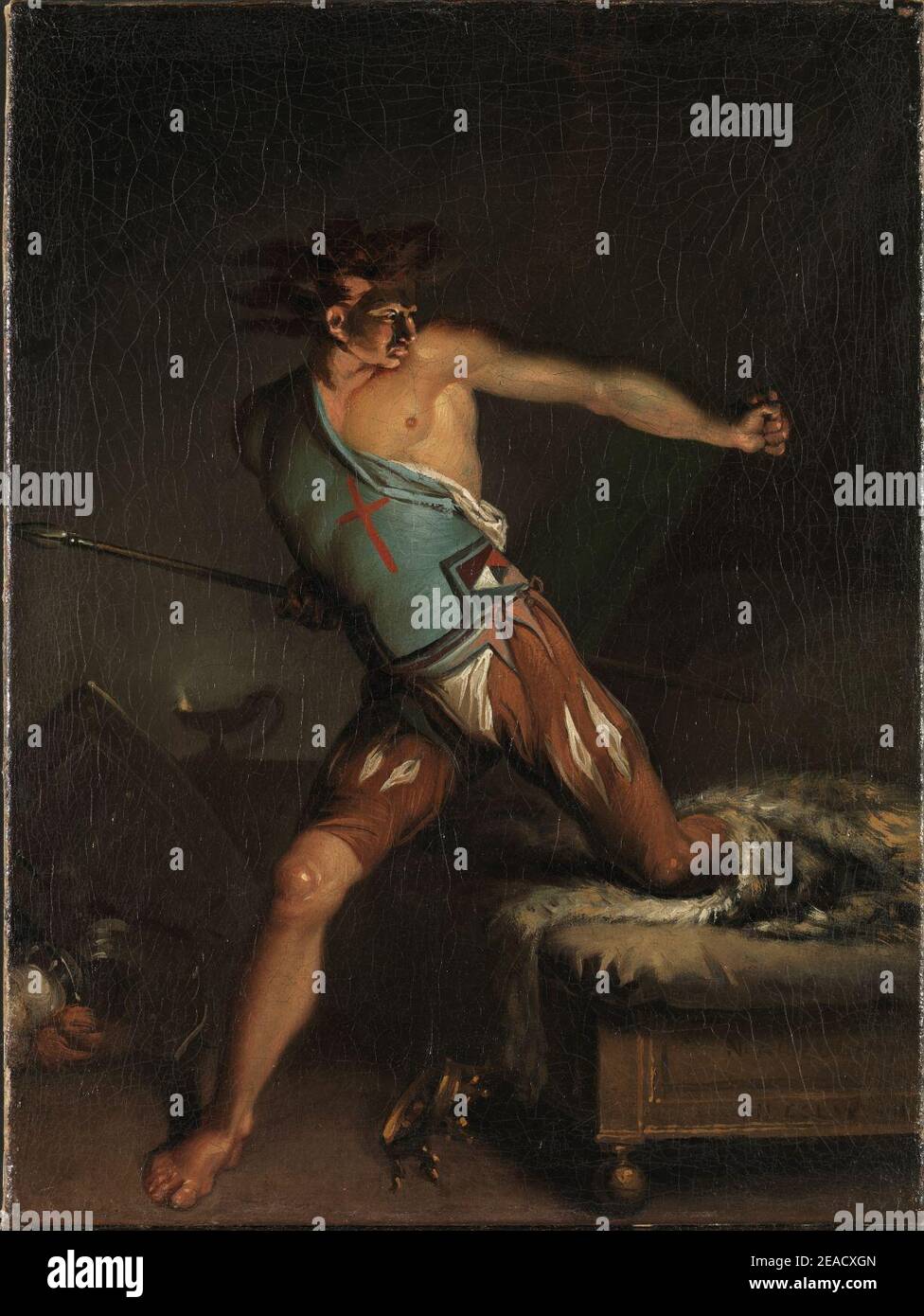 Nicolai Abildgaard - Richard III Foto Stock