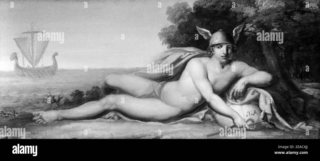 Nicolai Abildgaard - Mercurio del Seashore Foto Stock