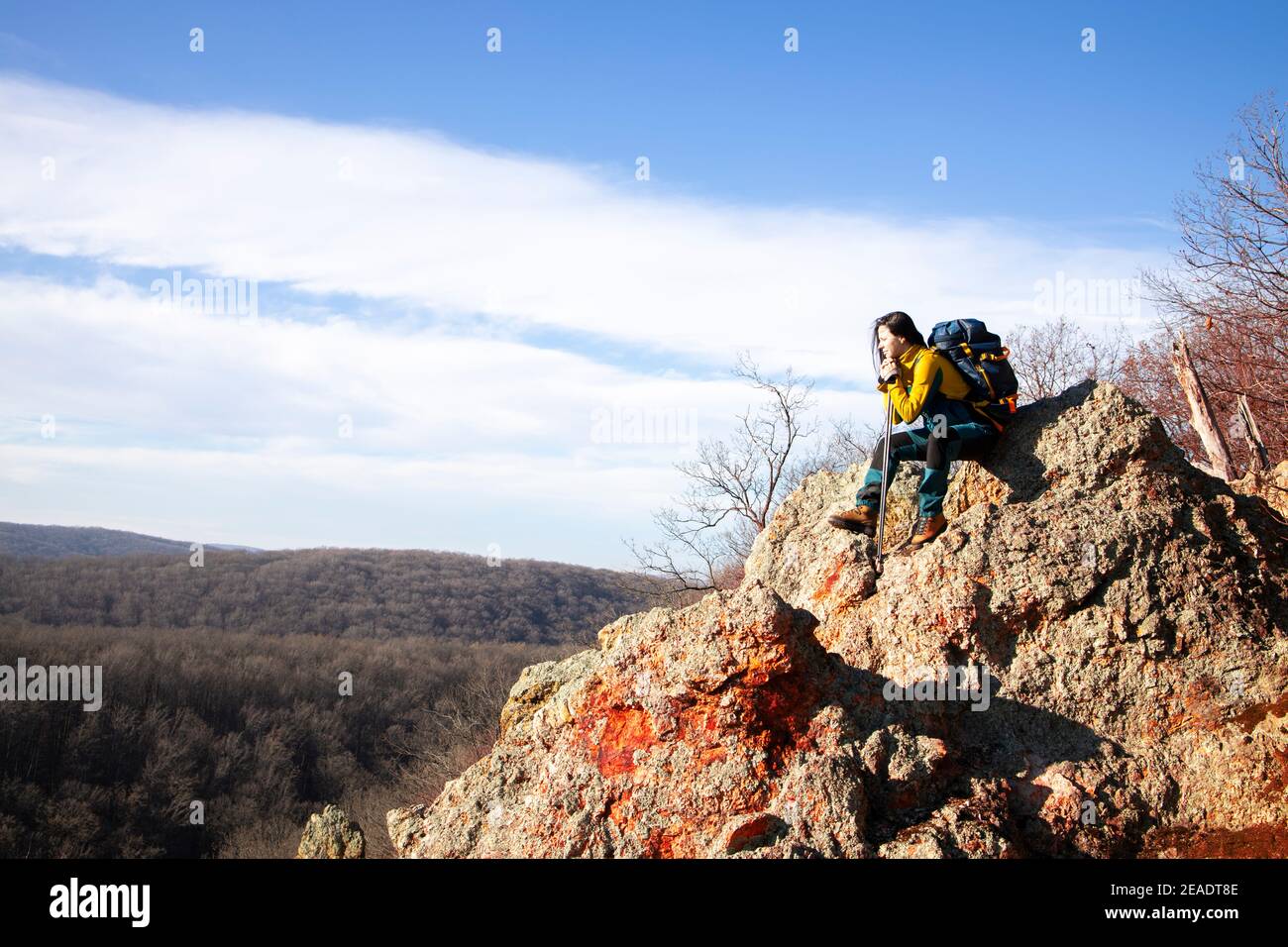 Trascorrerete la giornata fuori dal rumore della città Foto Stock