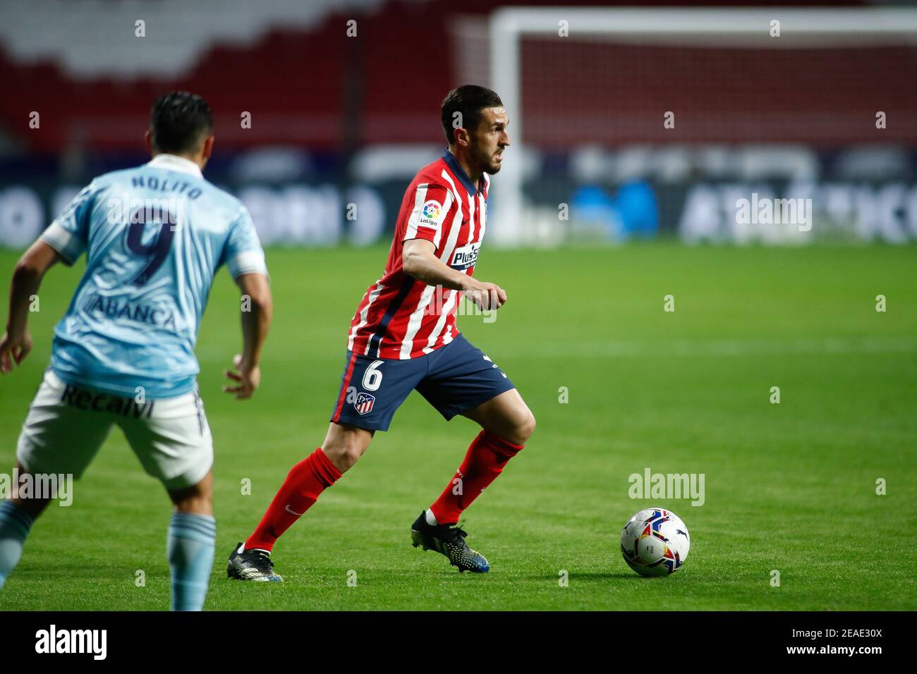 Jorge Resurreccion "Koke" dell'Atletico de Madrid durante lo spagnolo campionato di calcio la Liga tra Atleti / LM Foto Stock