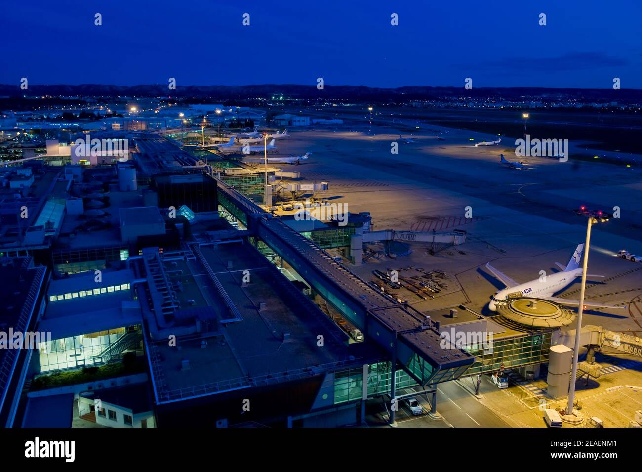 Aéroport Marsiglia Provenza . Marignane Foto Stock