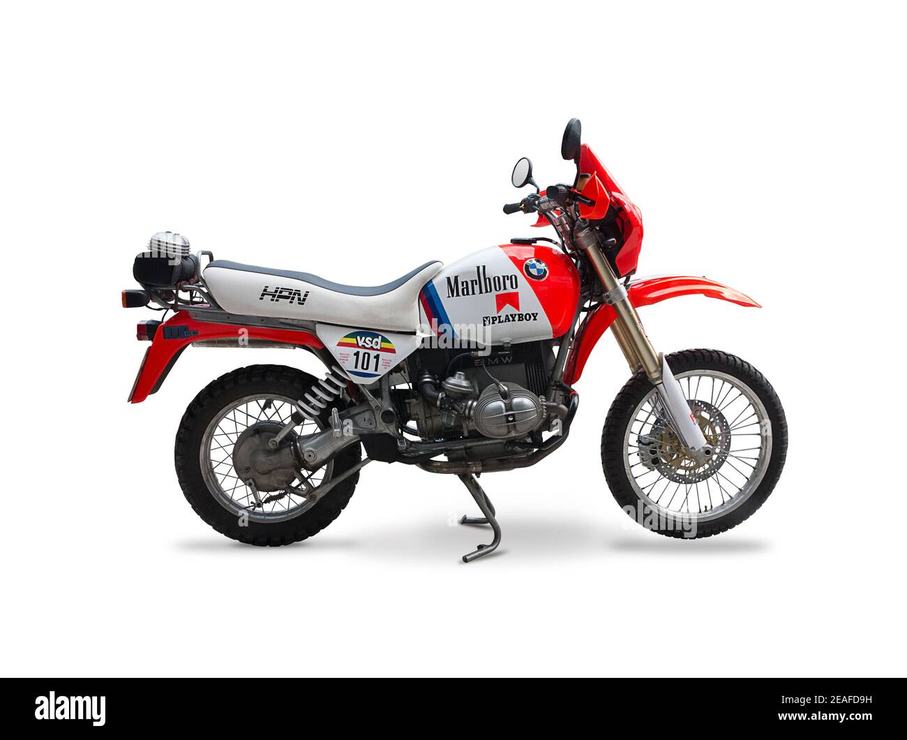 BMW Motocycle Parigi - Dakar replica Foto Stock