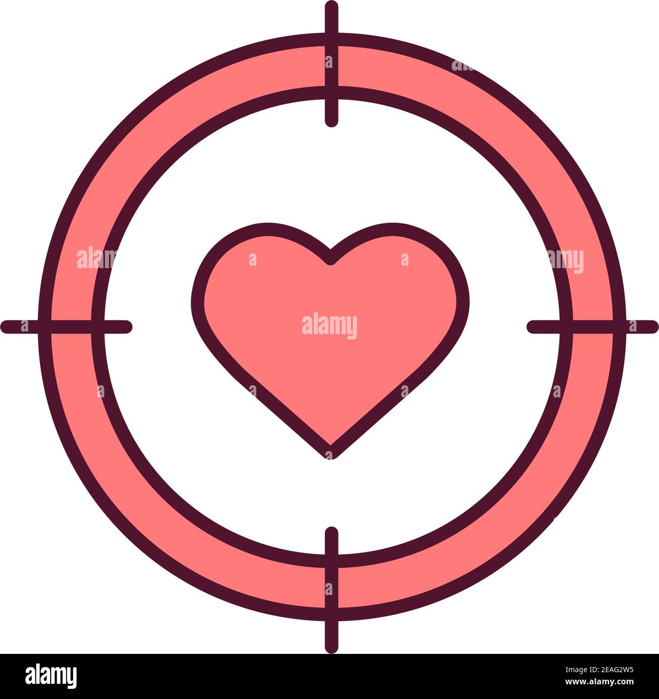 Icona colore RGB di caccia in scatola Illustrazione Vettoriale