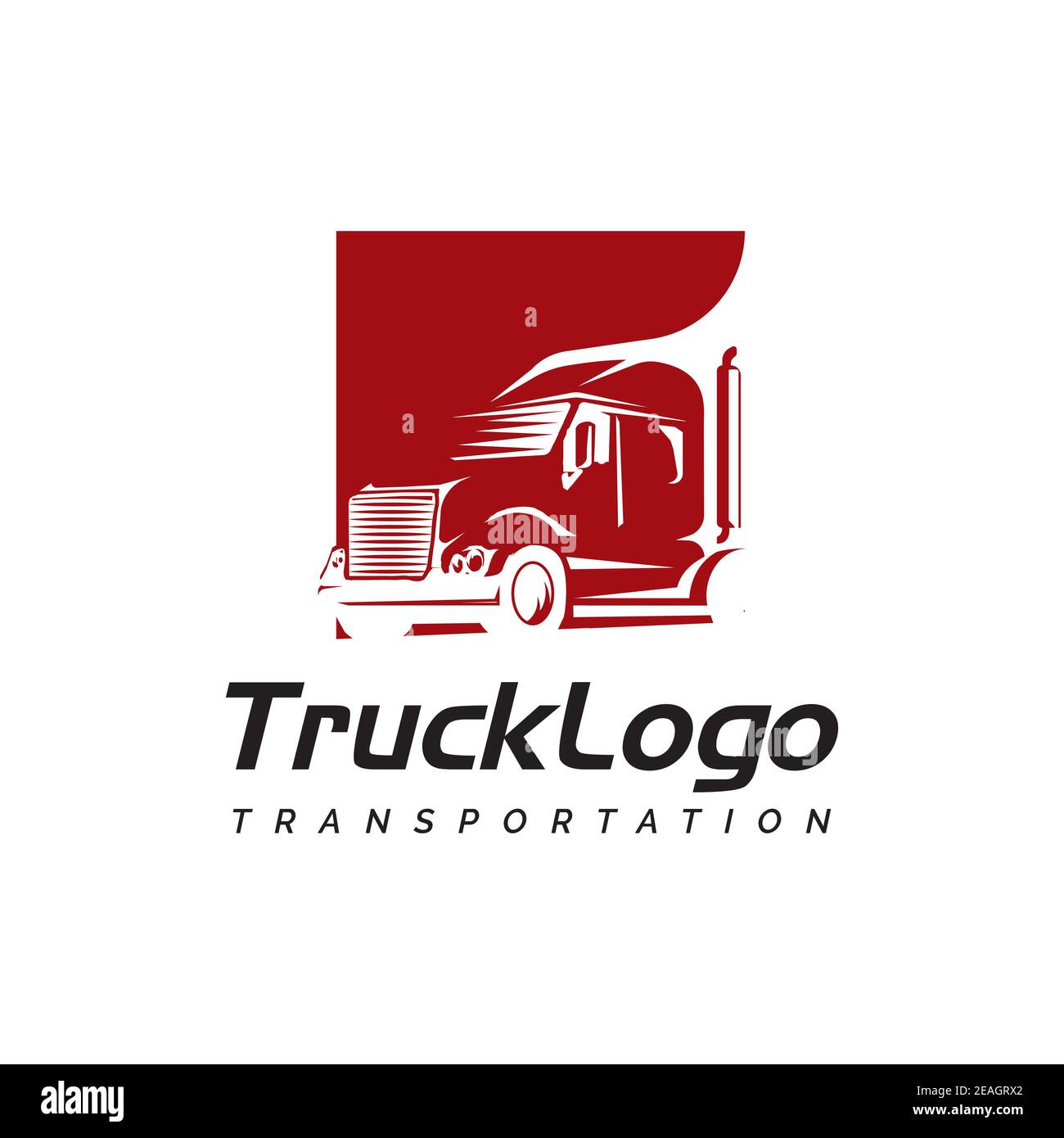 Modello vettoriale per la progettazione del logo del veicolo Illustrazione Vettoriale