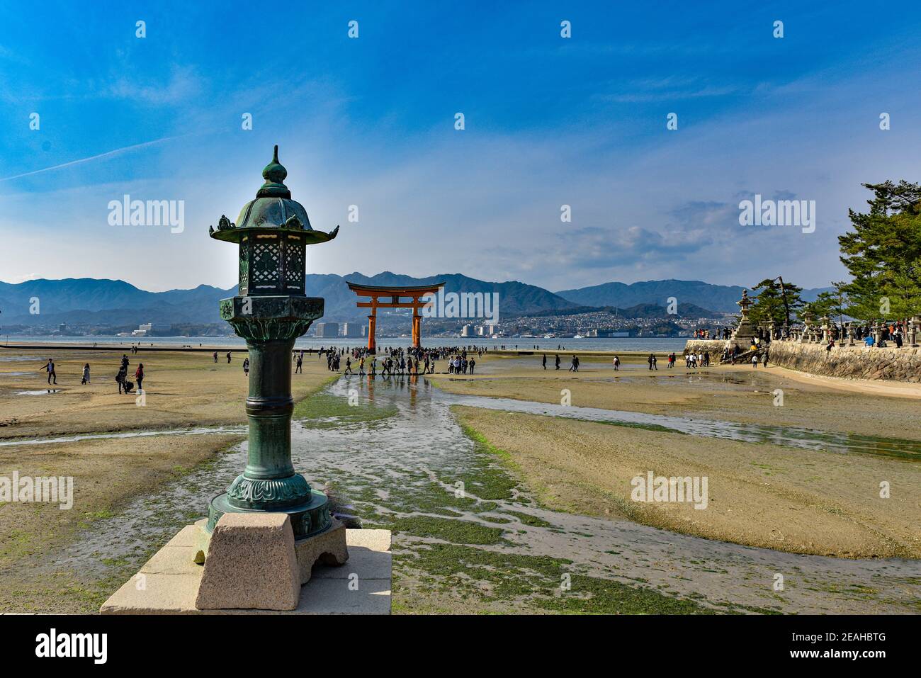 Miyajima in estate 1 Foto Stock