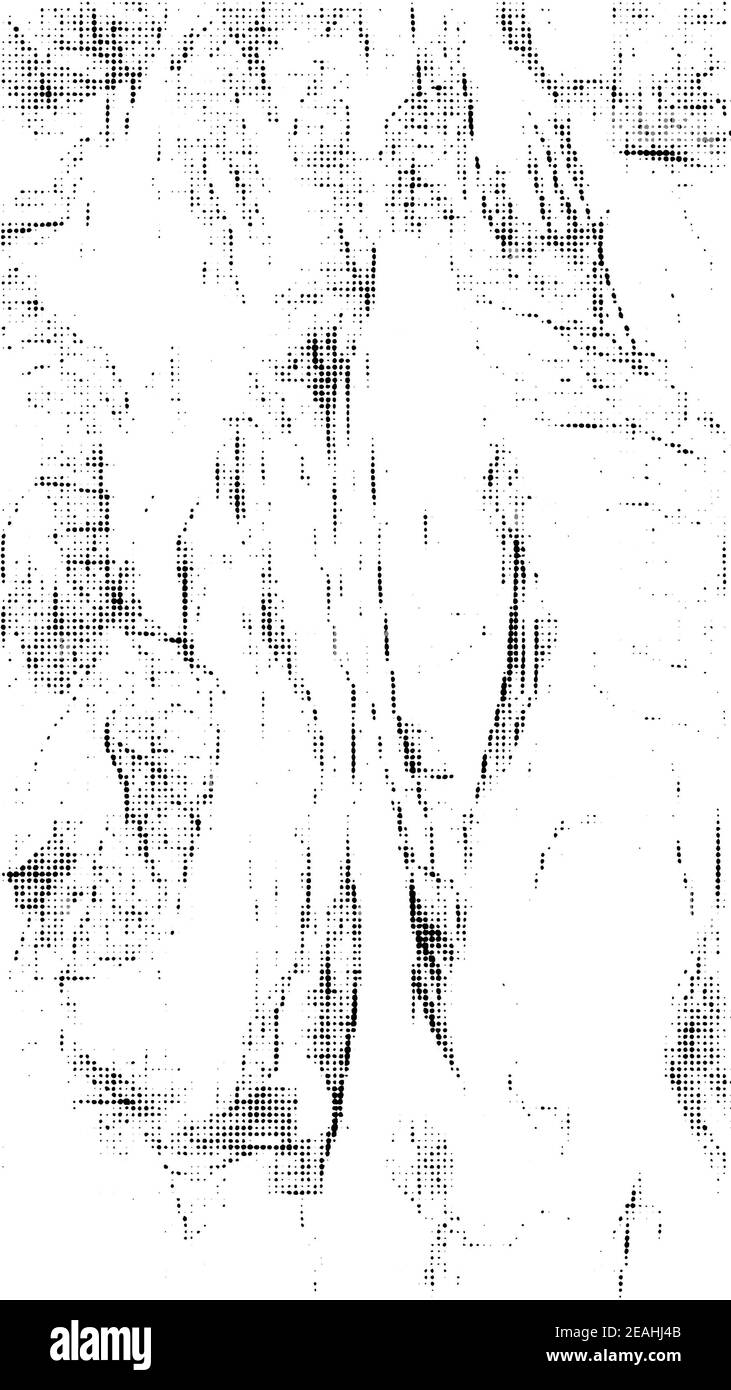 Sfondo astratto con motivo a base di erbe. Foto Stock