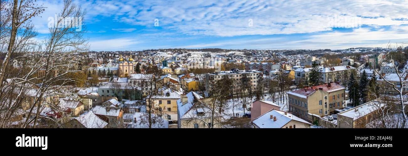 Terebovlia città in Ucraina Foto Stock