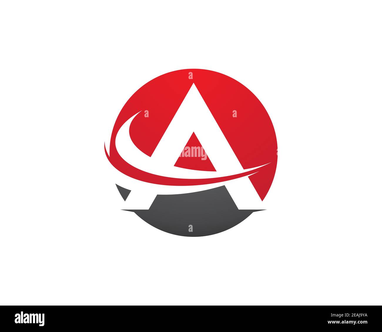 Lettera di un simbolo illustration design Foto Stock