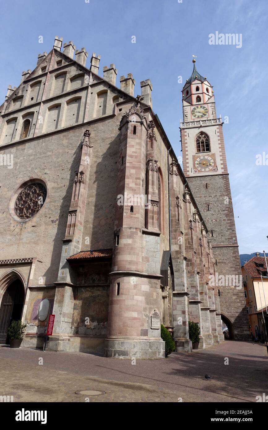 Pfarrkirche San Nicola Merano Foto Stock