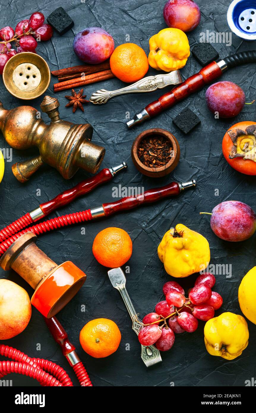 Tabacco di frutta per shisha Foto Stock