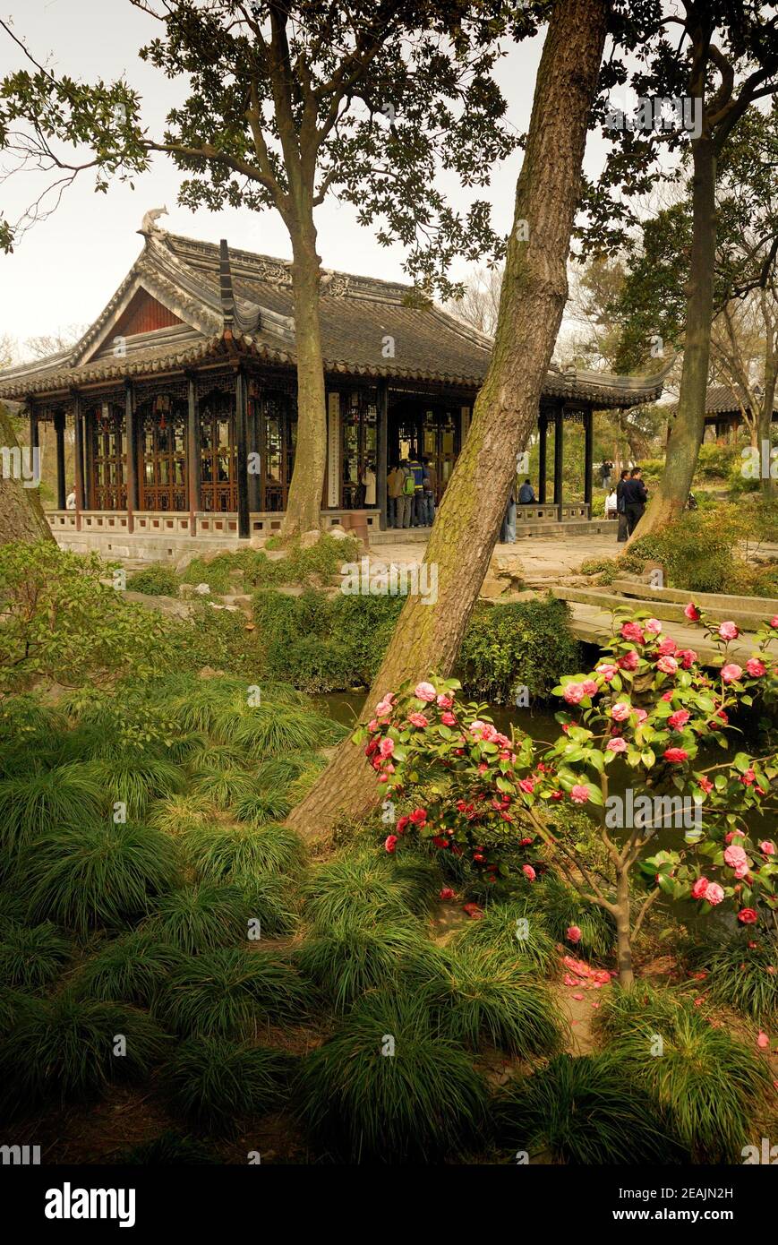 Il Giardino dell'Amministratore umile, Suzhou, Cina, marzo 2008 Foto Stock
