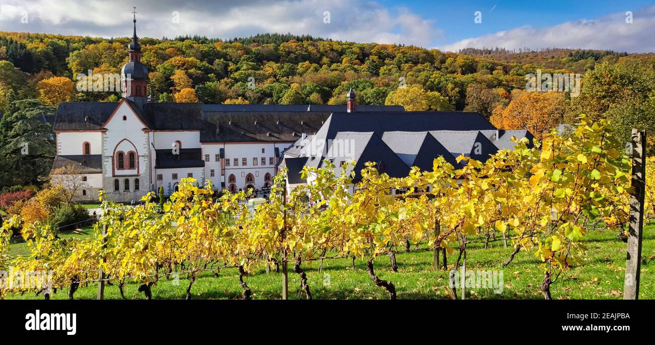 Monastero Ebersbach in autunno Foto Stock