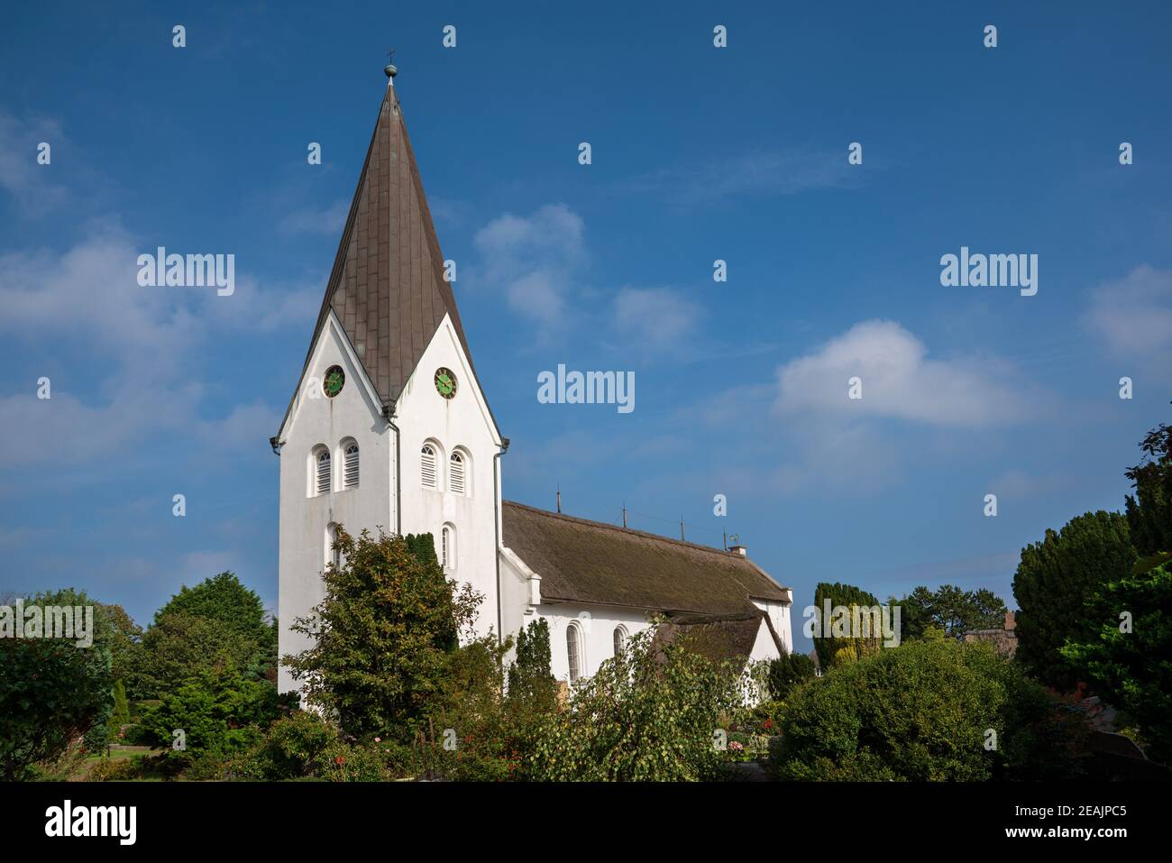 Chiesa, Amrum, Germania Foto Stock