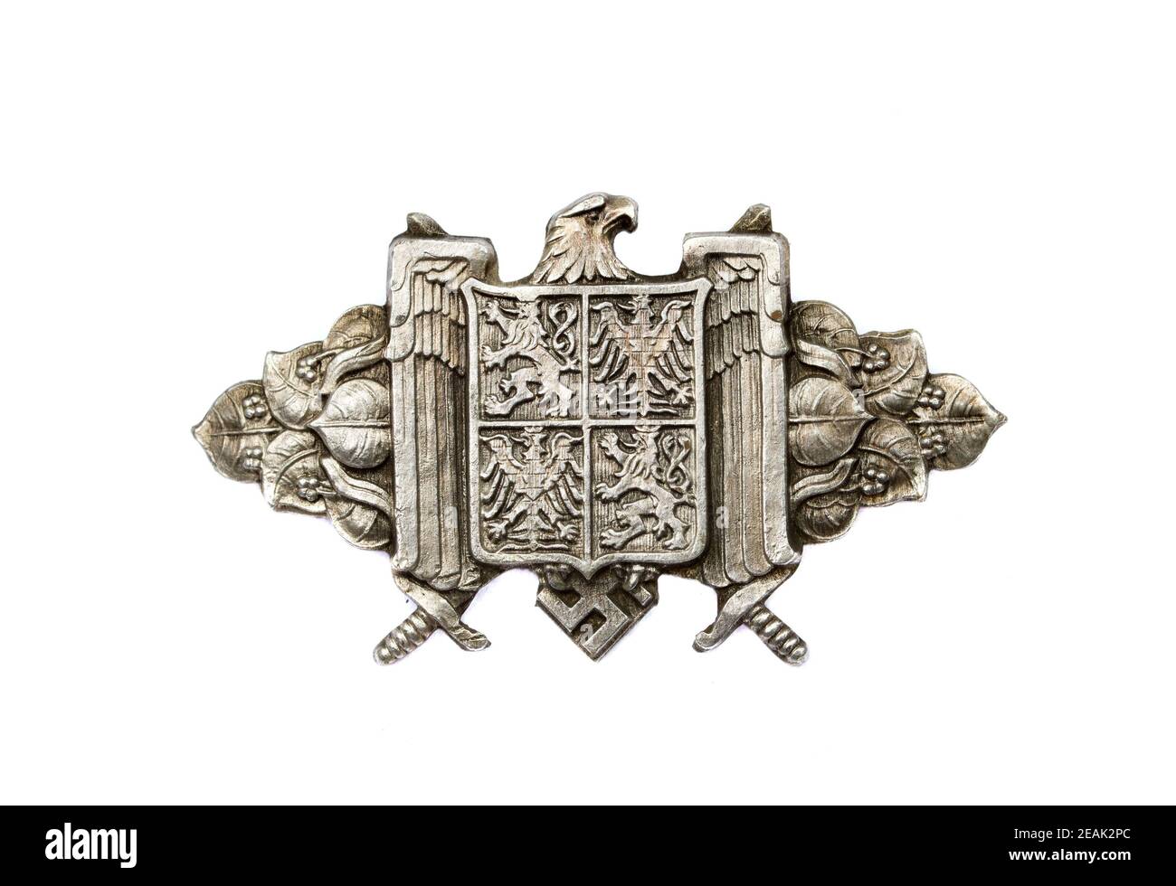 Protettorato tedesco di Boemia onore badge. Periodo di Secont Guerra Mondiale. Foto Stock
