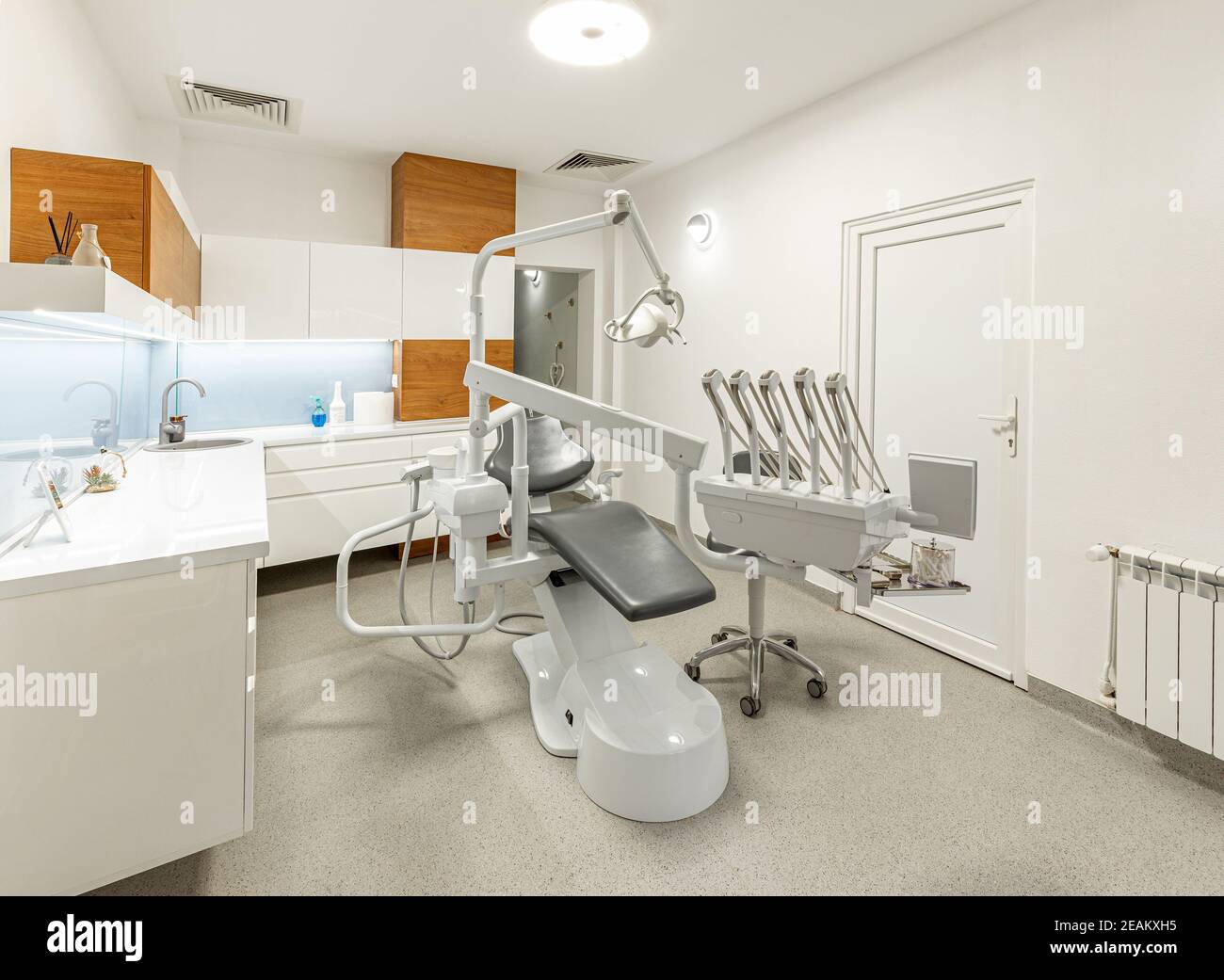 Stomatologia interna della clinica dentale Foto Stock