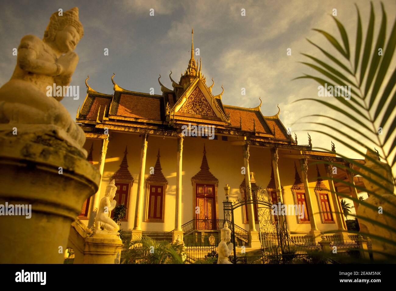 Cambogia phnom penh ROYAL PALACE Foto Stock