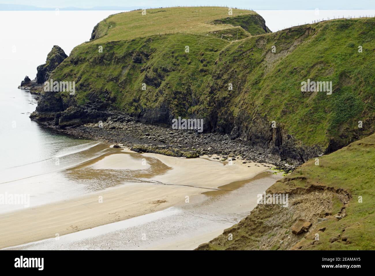 Wild Atlantic Way Malin Beg Silver Beach Foto Stock