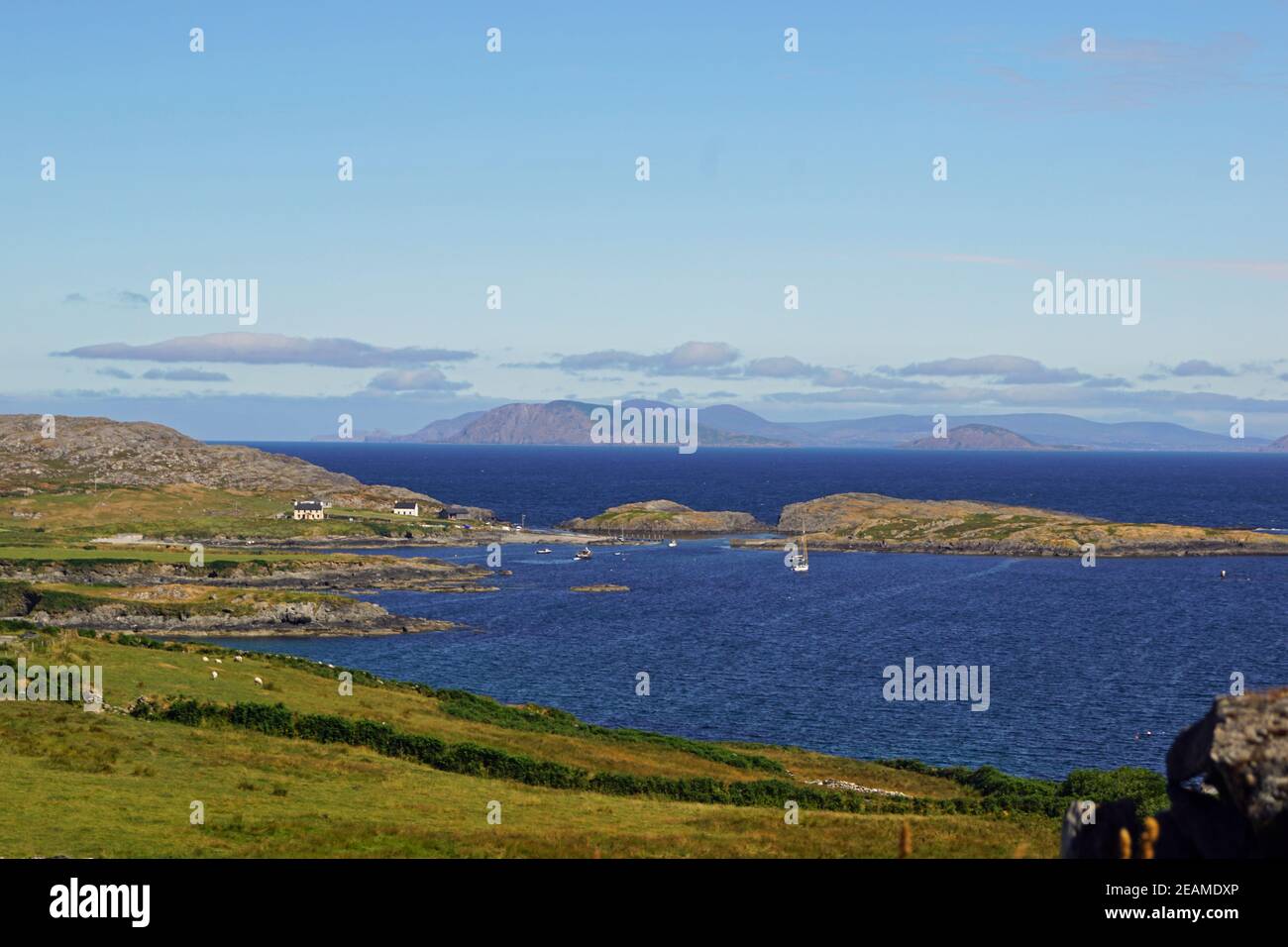 Bellissima Dursey Island Foto Stock