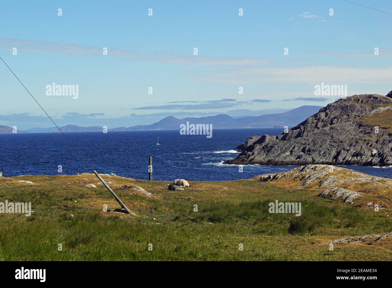 Bellissima Dursey Island Foto Stock