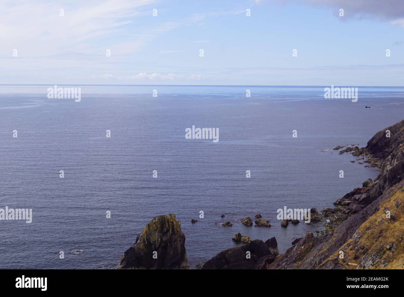 Faro di Mine Head Foto Stock