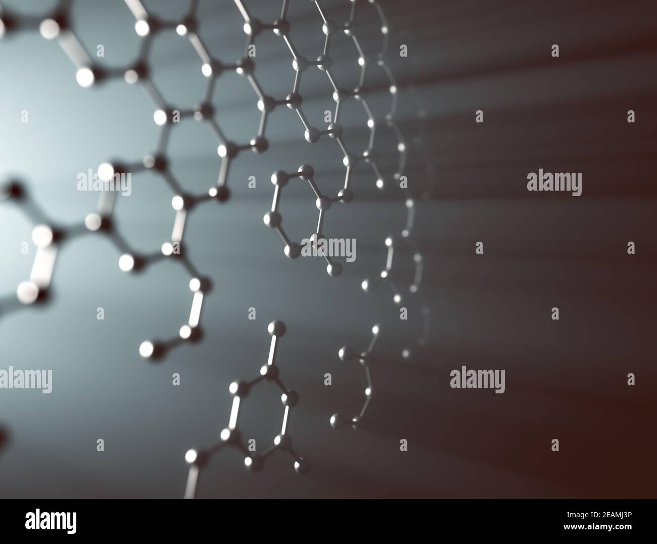 4D Molecular Genetic Therapy Science Biotechnology Foto Stock