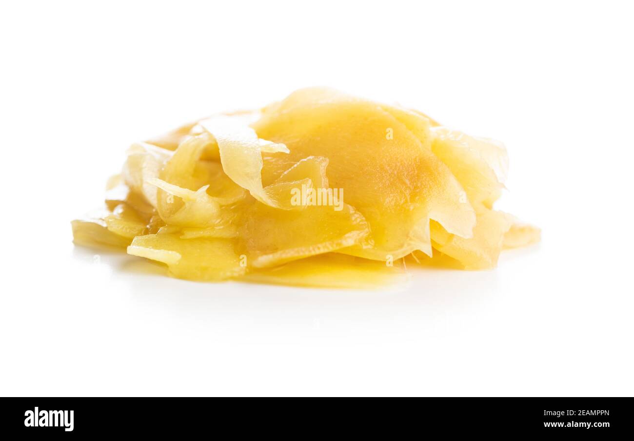 Fette di zenzero di sushi sottaceto Foto Stock