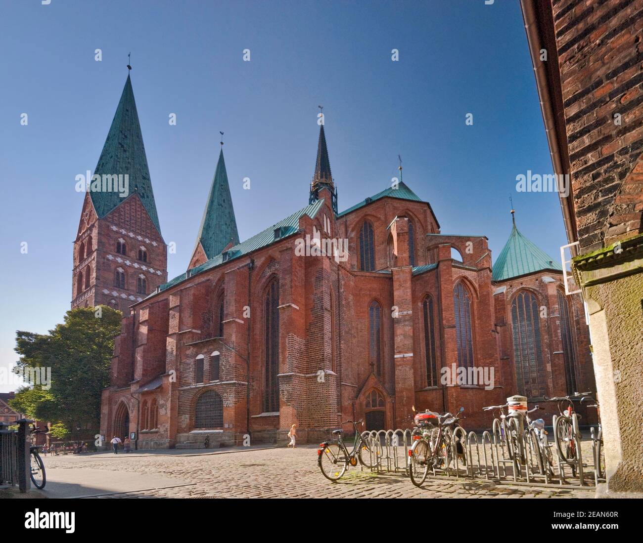 Chiesa di Santa Maria a Lübeck in Schleswig-Holstein, Germania Foto Stock