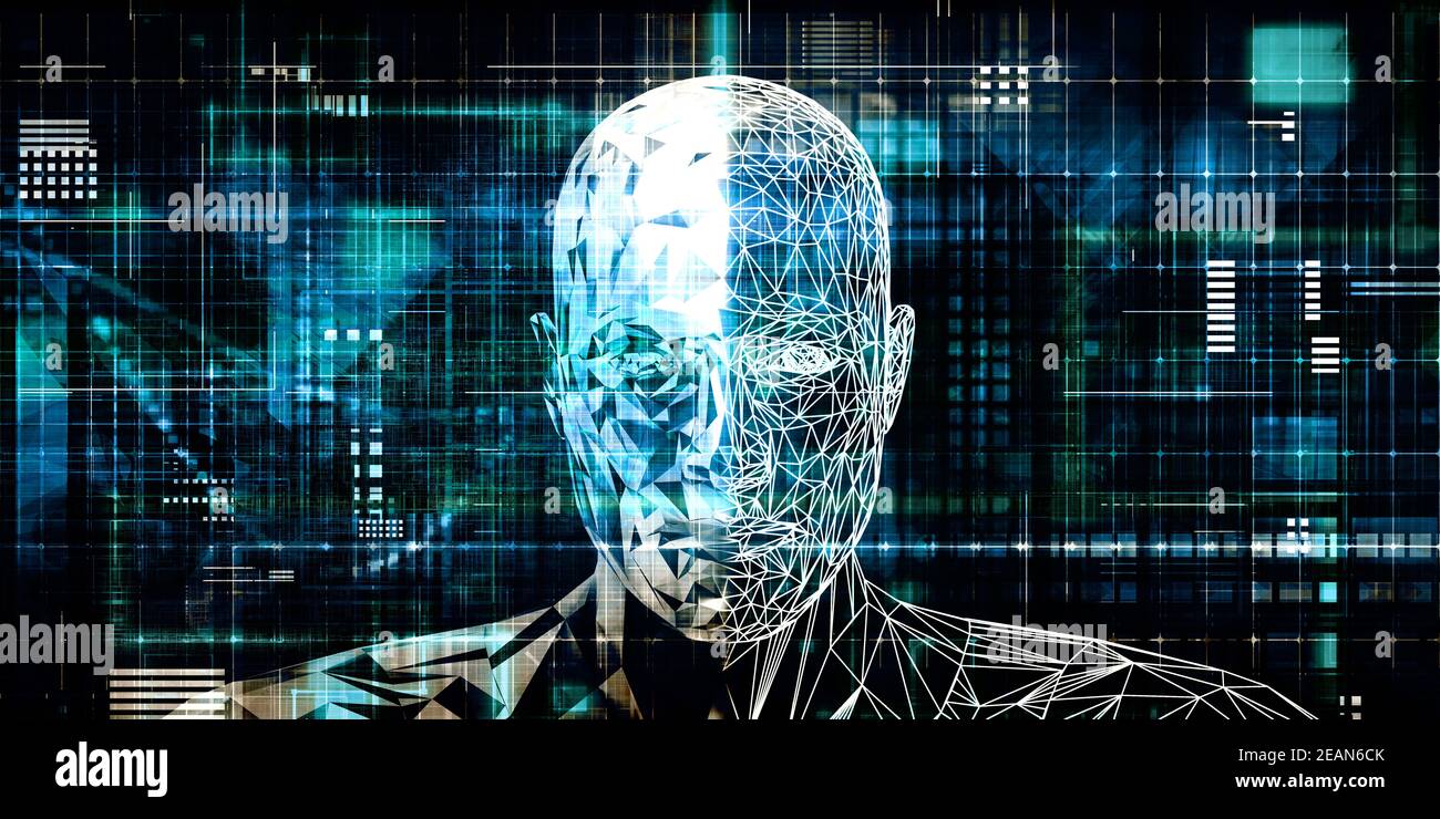 Flusso di dati Foto Stock