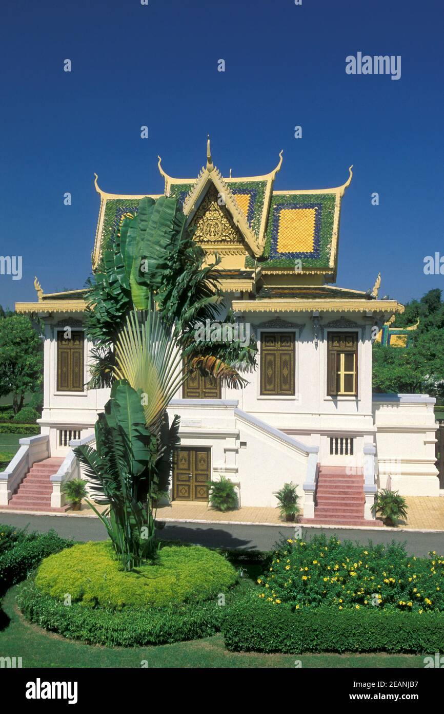 Cambogia phnom penh ROYAL PALACE Foto Stock