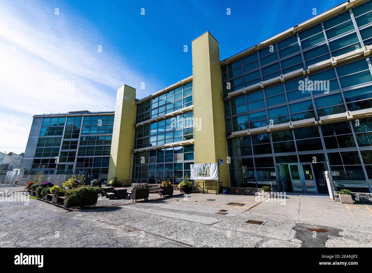 Città industriale del 20 ° secolo, Patrimonio Mondiale dell'UNESCO, Ivrea, Piemonte, Italia, Europa Foto Stock