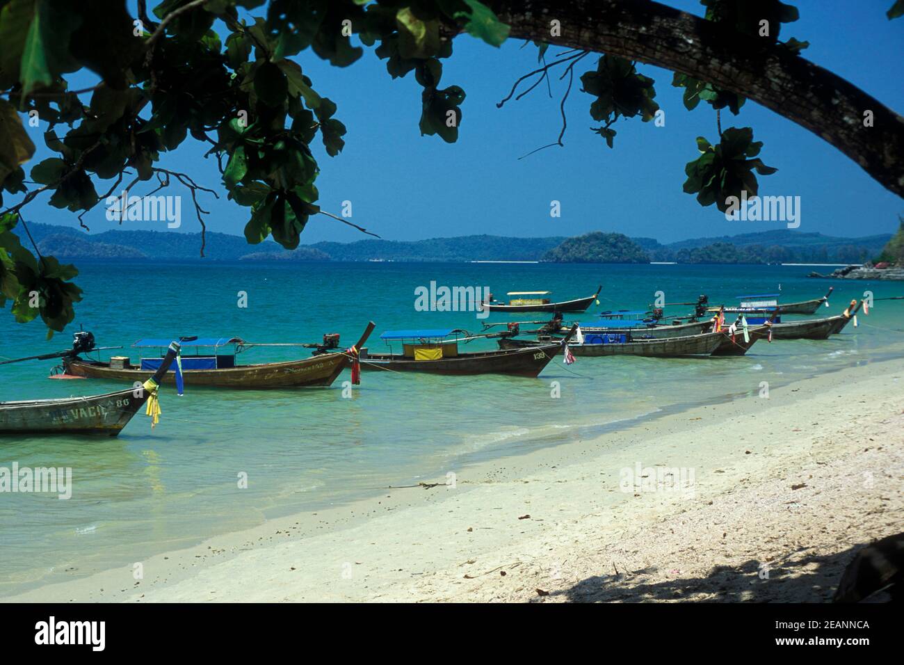 THAILANDIA KRABI AO NANG RAILAY BEACH Foto Stock
