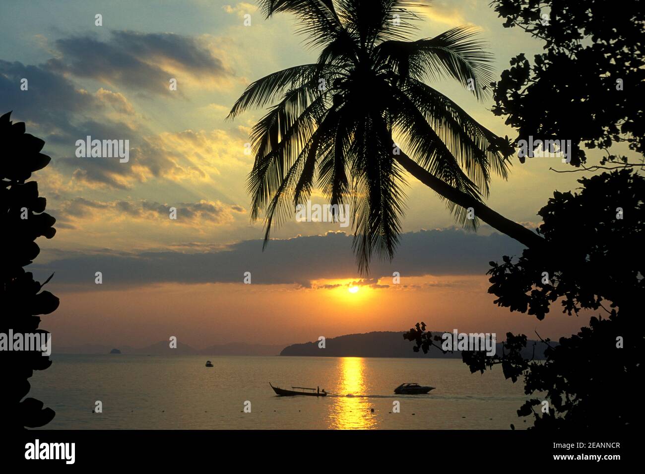 THAILANDIA KRABI AO NANG RAILAY BEACH Foto Stock