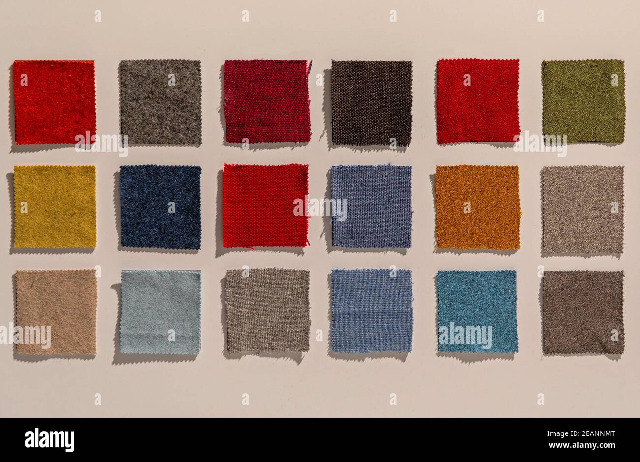 Colore tessuto Foto Stock