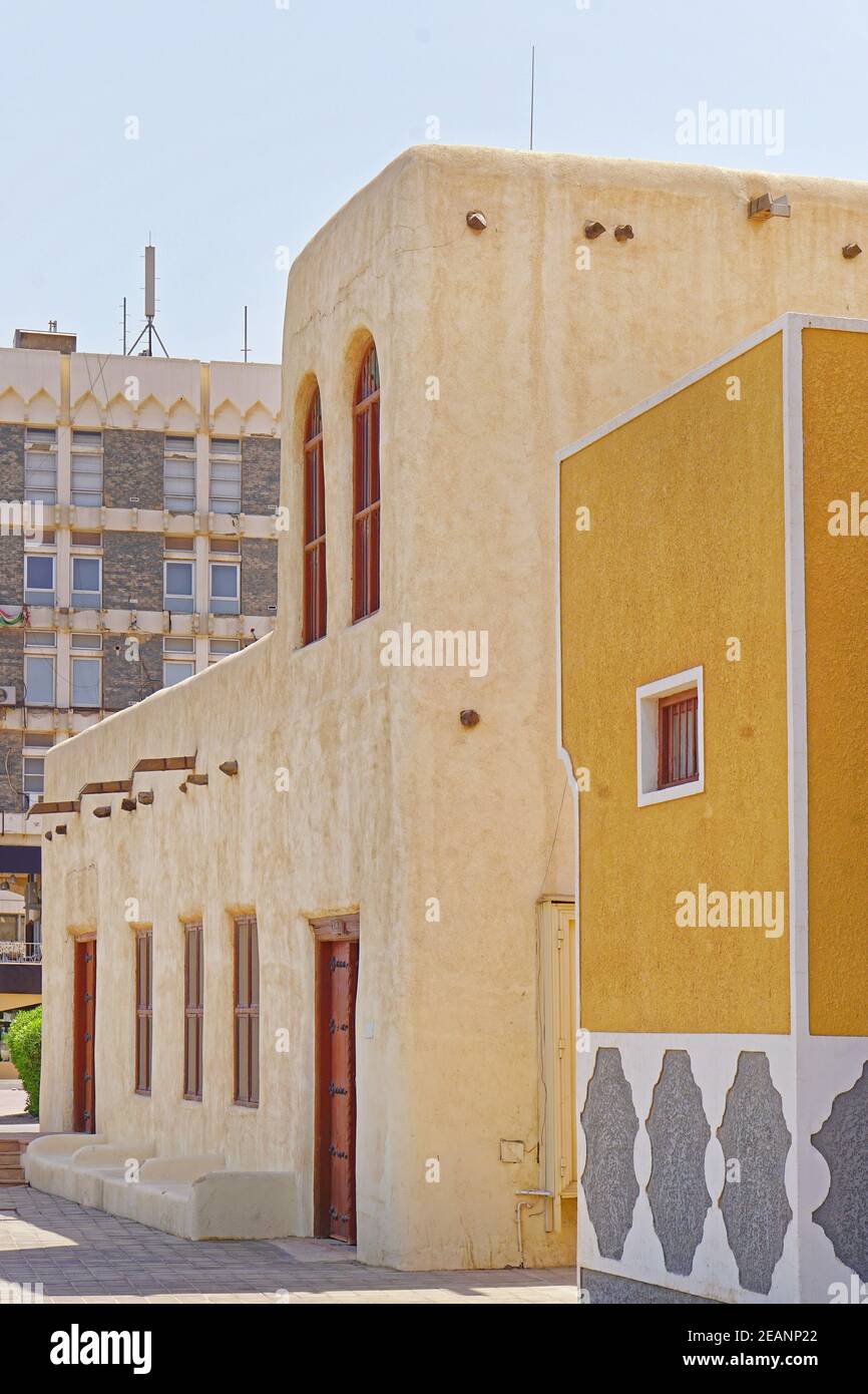 Adobe casa Kuwait Foto Stock