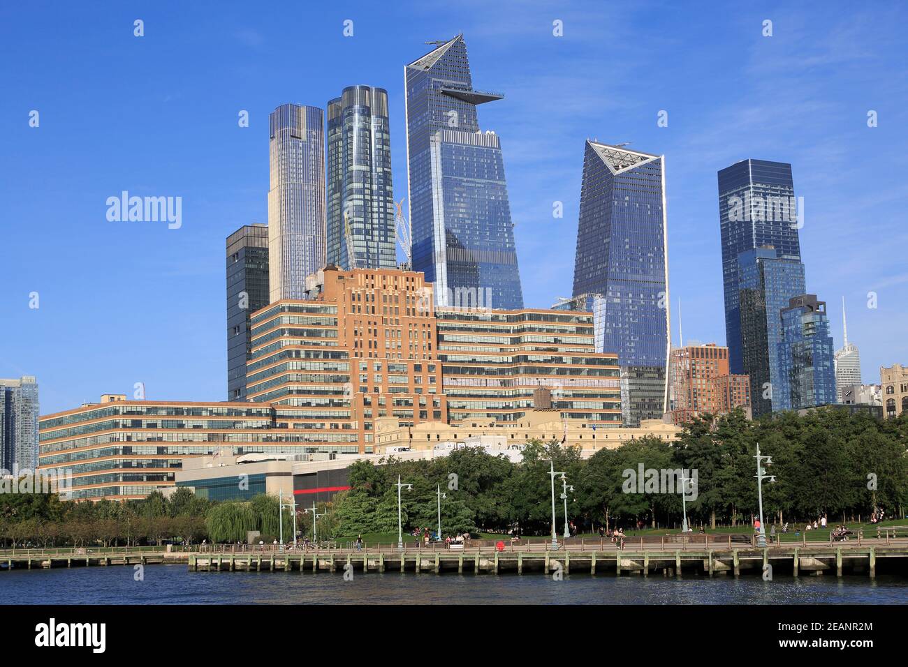 Hudson Yards, Starrett-Lehigh Building, Hudson River Park, Manhattan, New York City, New York, Stati Uniti d'America, Nord America Foto Stock