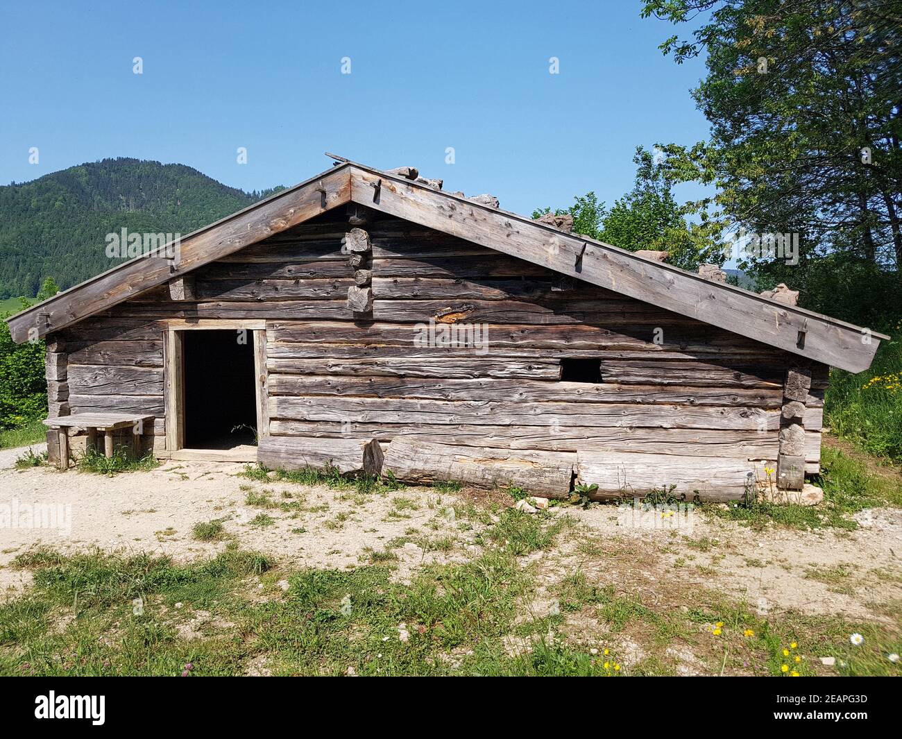 Kaesehaus, Wahlkaser, Kasalm, Freilichtmuseum Foto Stock