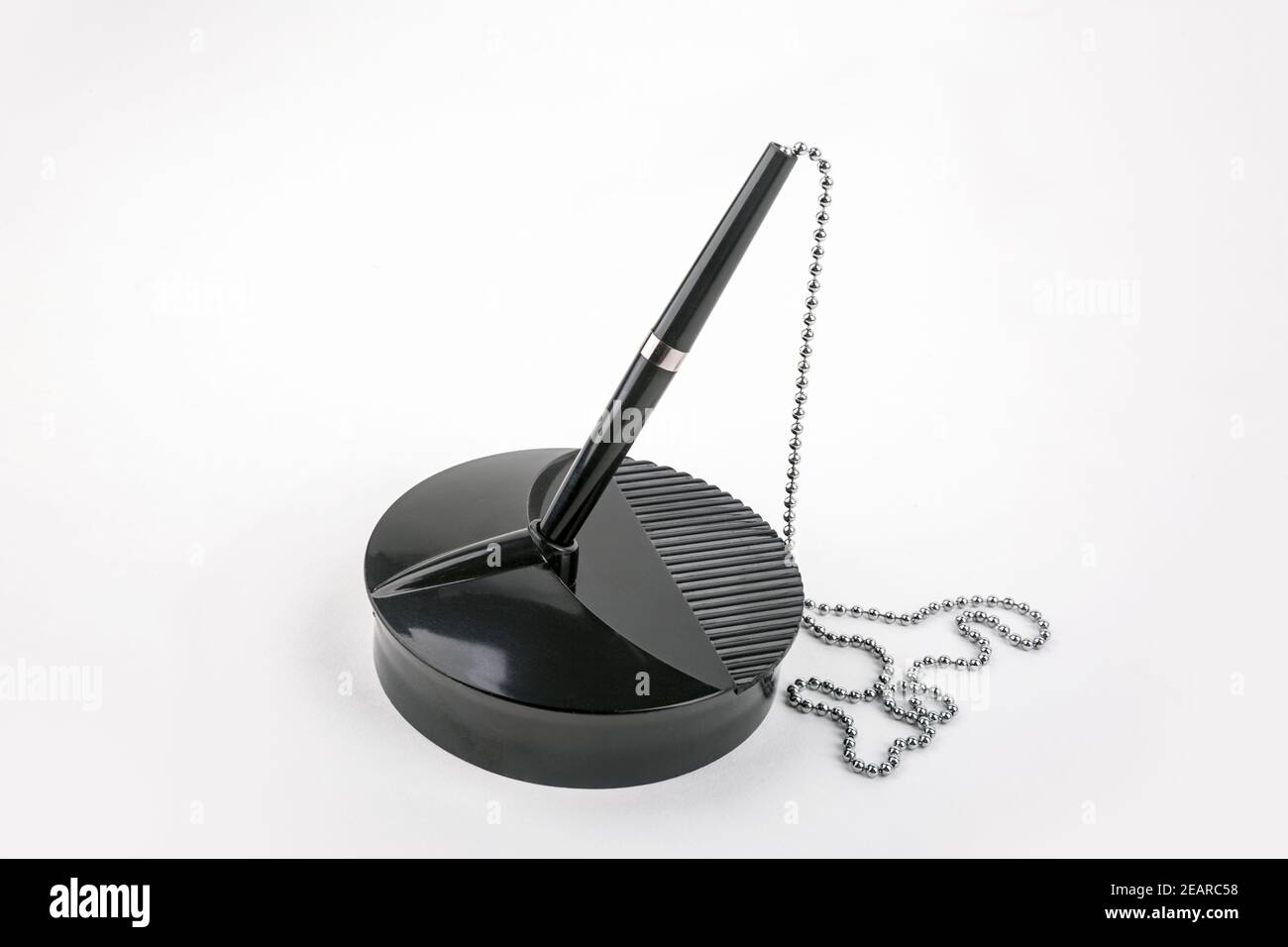 Penna con portapenna Foto Stock