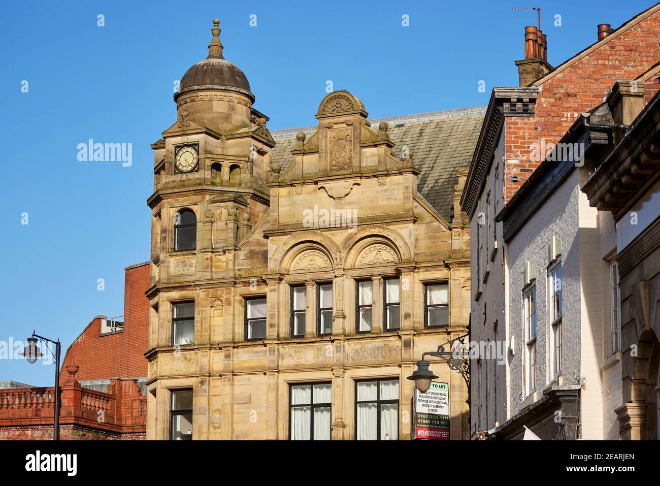 Stockport ex l'edificio Union Bank of Manchester Foto Stock