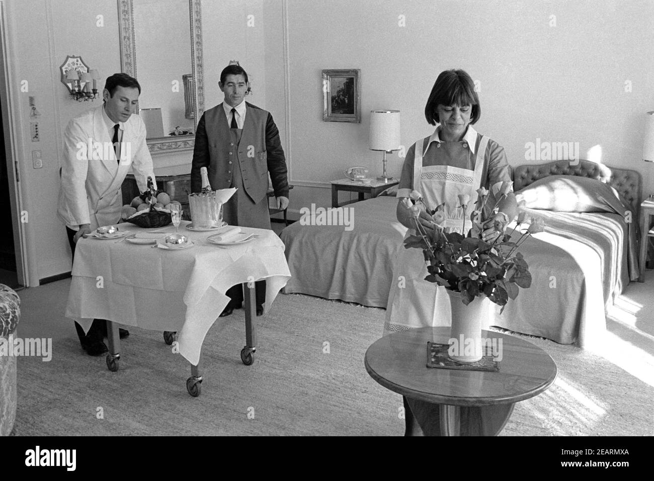 La Svizzera, il Badrutt's Palace Hotel a Saint Moritz Foto Stock