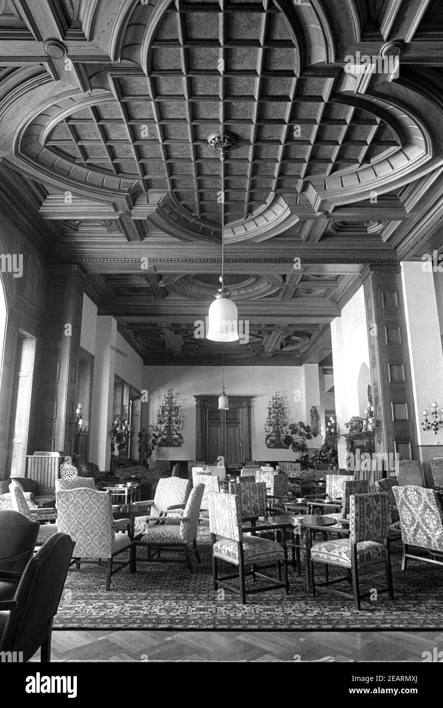 La Svizzera, il Badrutt's Palace Hotel a Saint Moritz Foto Stock