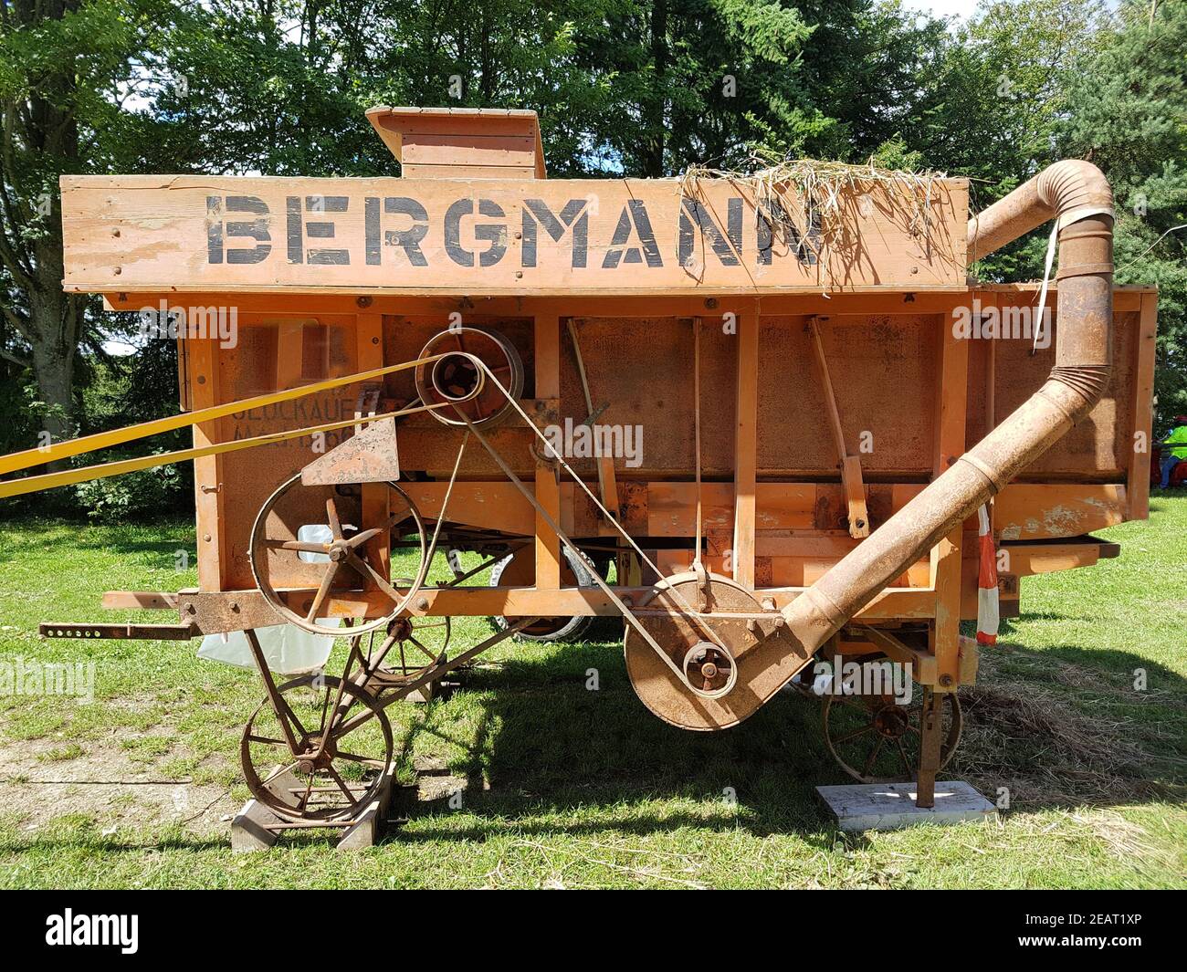 Dreschmaschine, Bergmann Foto Stock