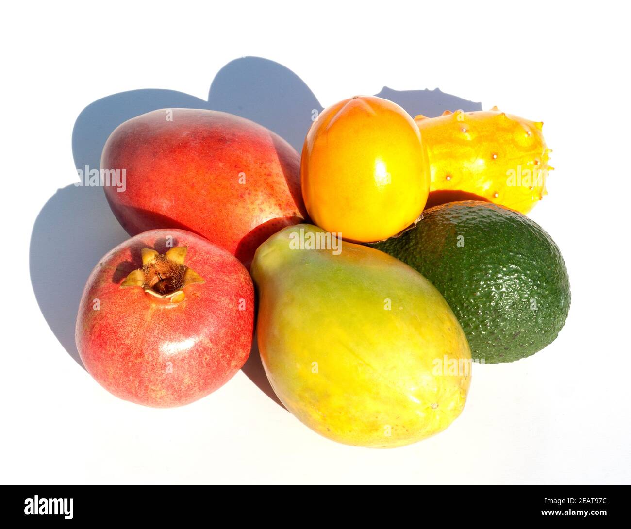 Exotische Fruechte Foto Stock