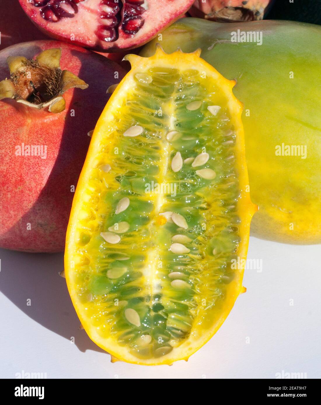 Kiwano, Swani Melone Foto Stock