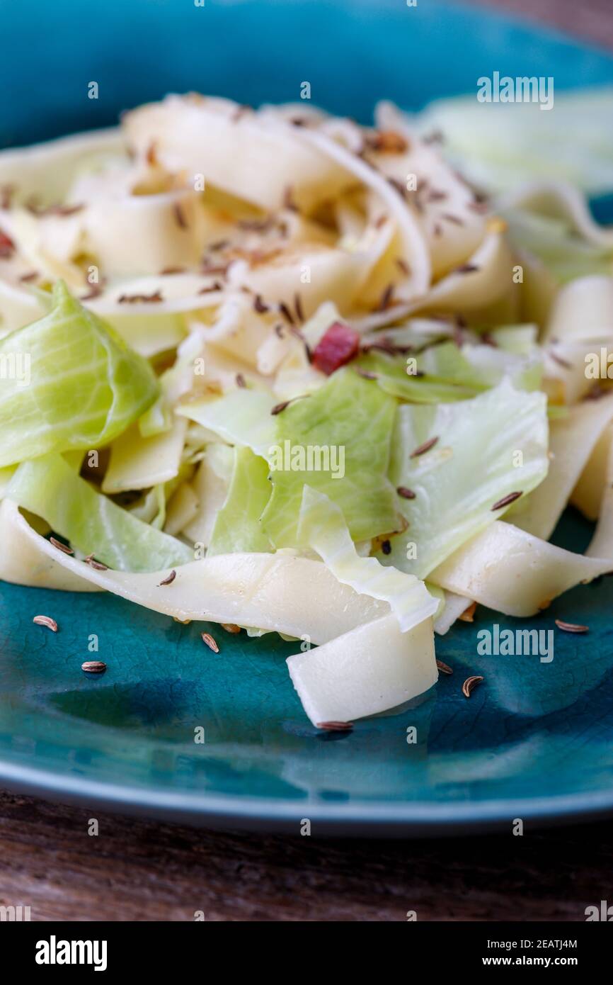 Bavarese insalata di cavolo cappuccio Foto Stock