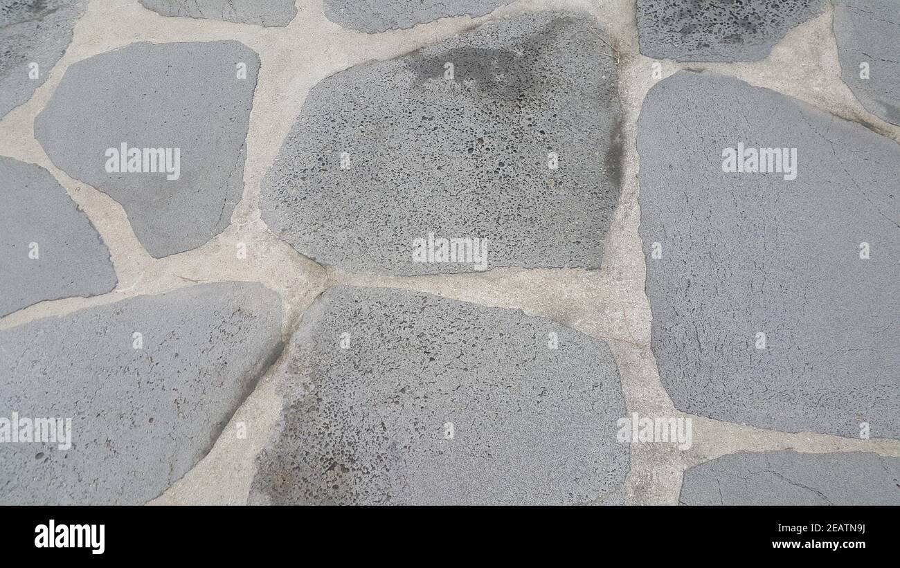 Pavimento di colore grigio sfondo astratto: Parete in gesso di cemento lucidato Foto Stock