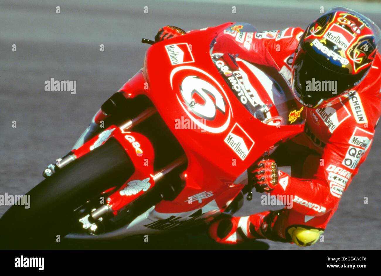 Max Biaggi (ITA), 500 GP stagione moto 1998, Honda team Kanemoto Foto Stock