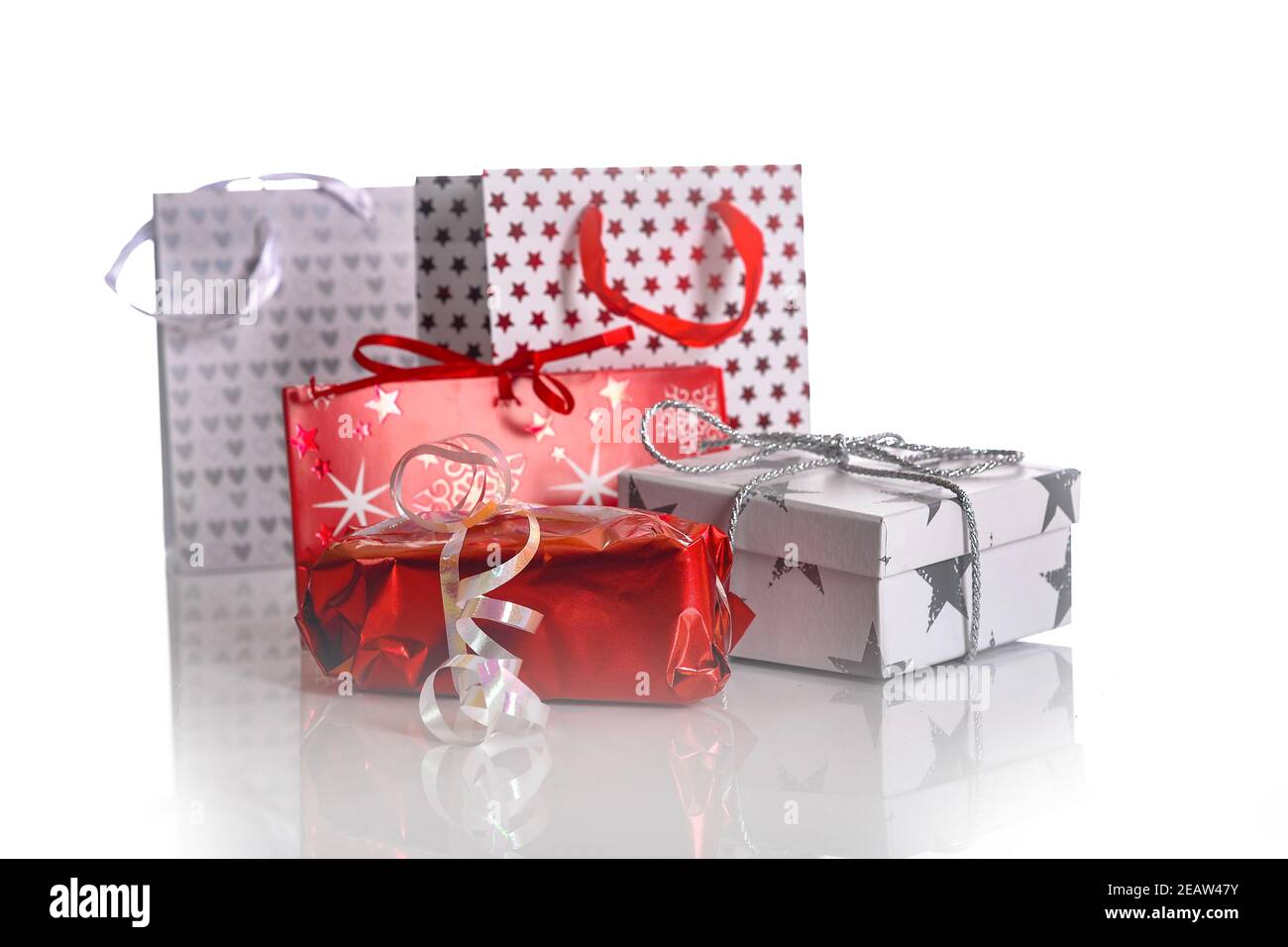 Weihnachtsgeschenke Foto Stock